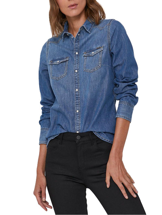 Pepe Jeans Camicia Donna Denim