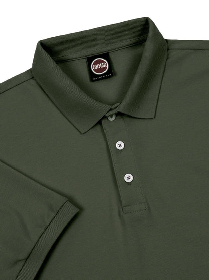 Colmar Polo Uomo 7646 4sh Verde scuro