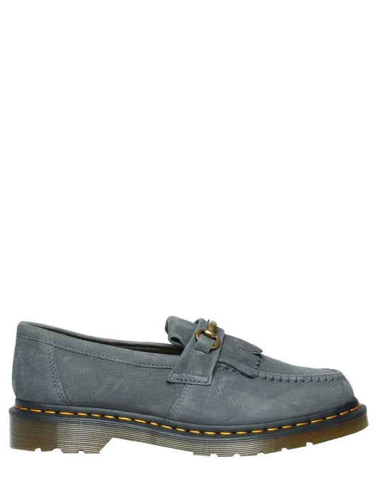 Dr. Martens Mocassino Donna Adrian Tumbled Nubuck Grigio