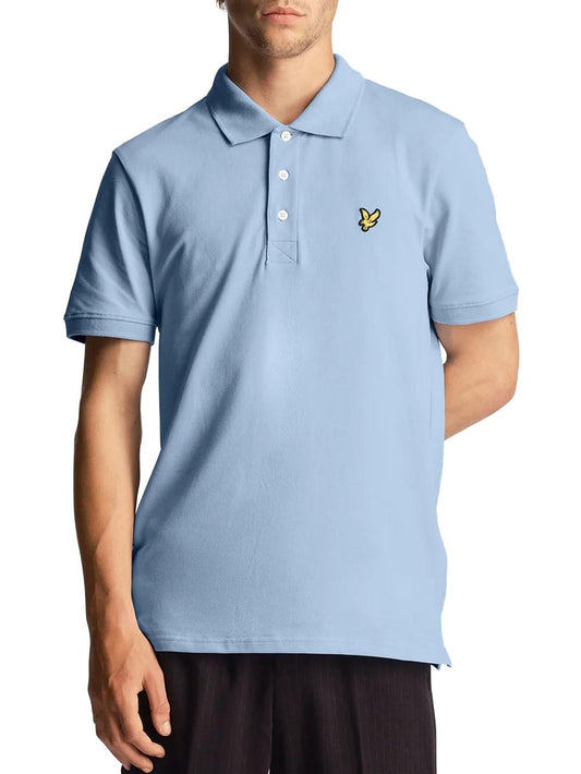 Lyle & Scott Polo Uomo Sp400voge Celeste