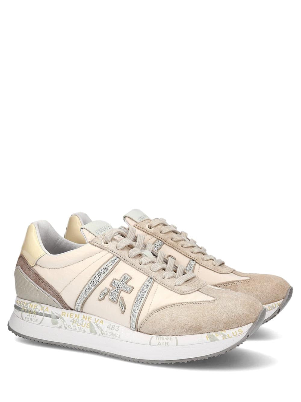 Premiata Sneakers Donna Conny Beige