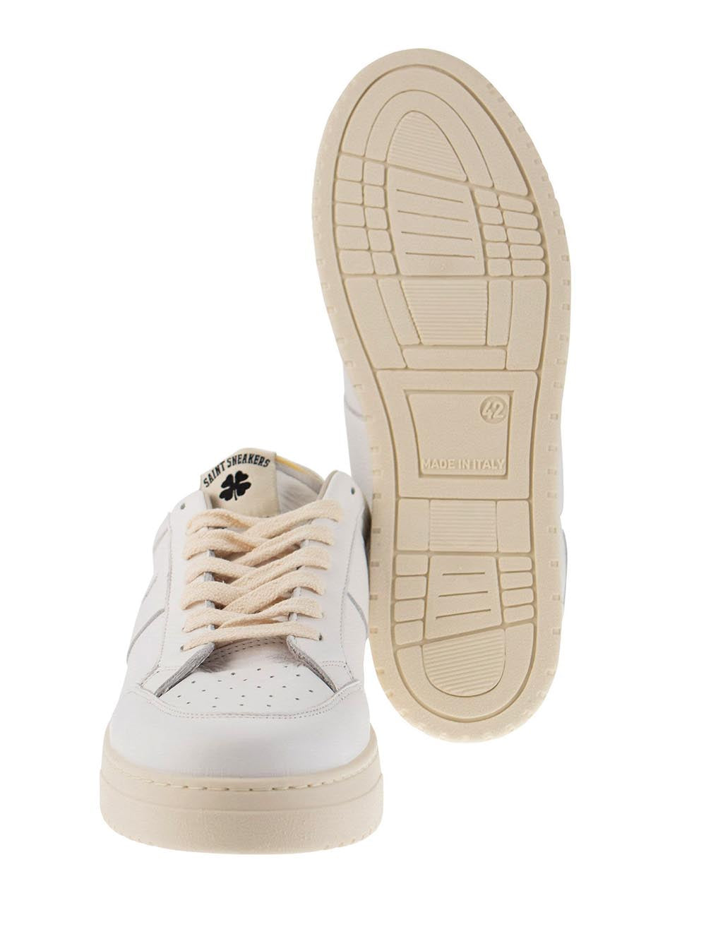 Saint Sneakers Sneakers Uomo Golf Bianco/Cuoio