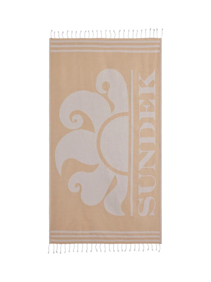 Sundek Telo Mare Unisex Key Fouta Towel Am401atc1000 Beige