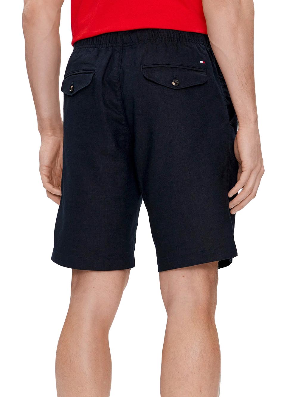 Tommy Hilfiger Bermuda Uomo Mw0mw34498 Blu