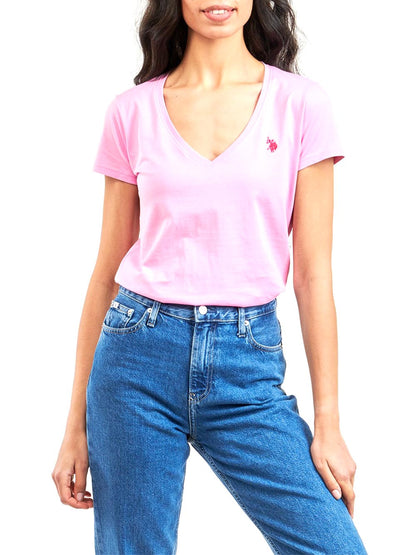 U.S. Polo Assn. T-shirt Donna Bell 67334 51520 Rosa