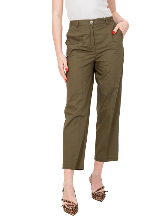 Vicolo Pantalone Donna Tb2781 Verde militare