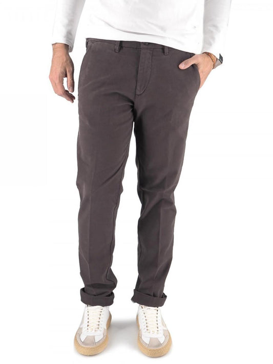 40Weft Pantalone Uomo Lenny 028934 Moro