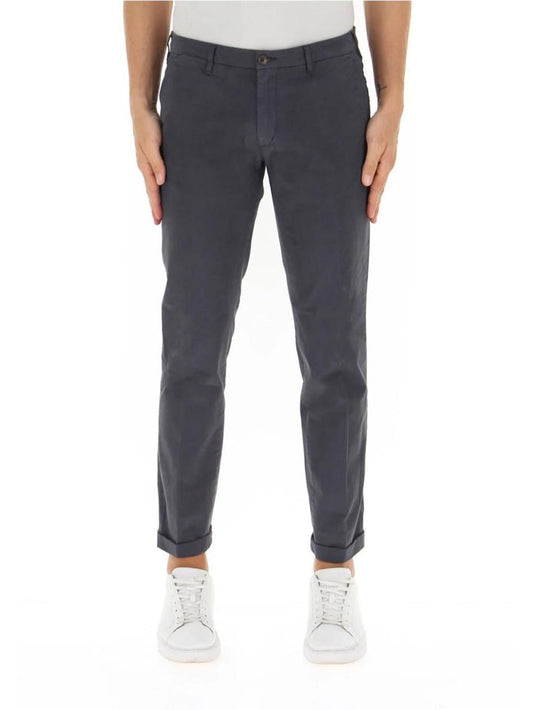 40Weft Pantalone Uomo Lenny 028938 Grigio scuro