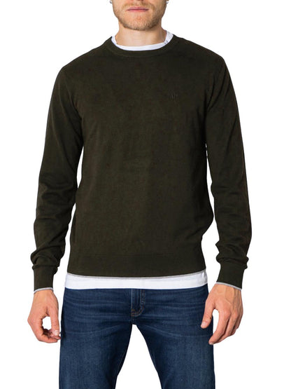 Armani Exchange Maglia Uomo 8nzm6a Zm1hz Verde oliva