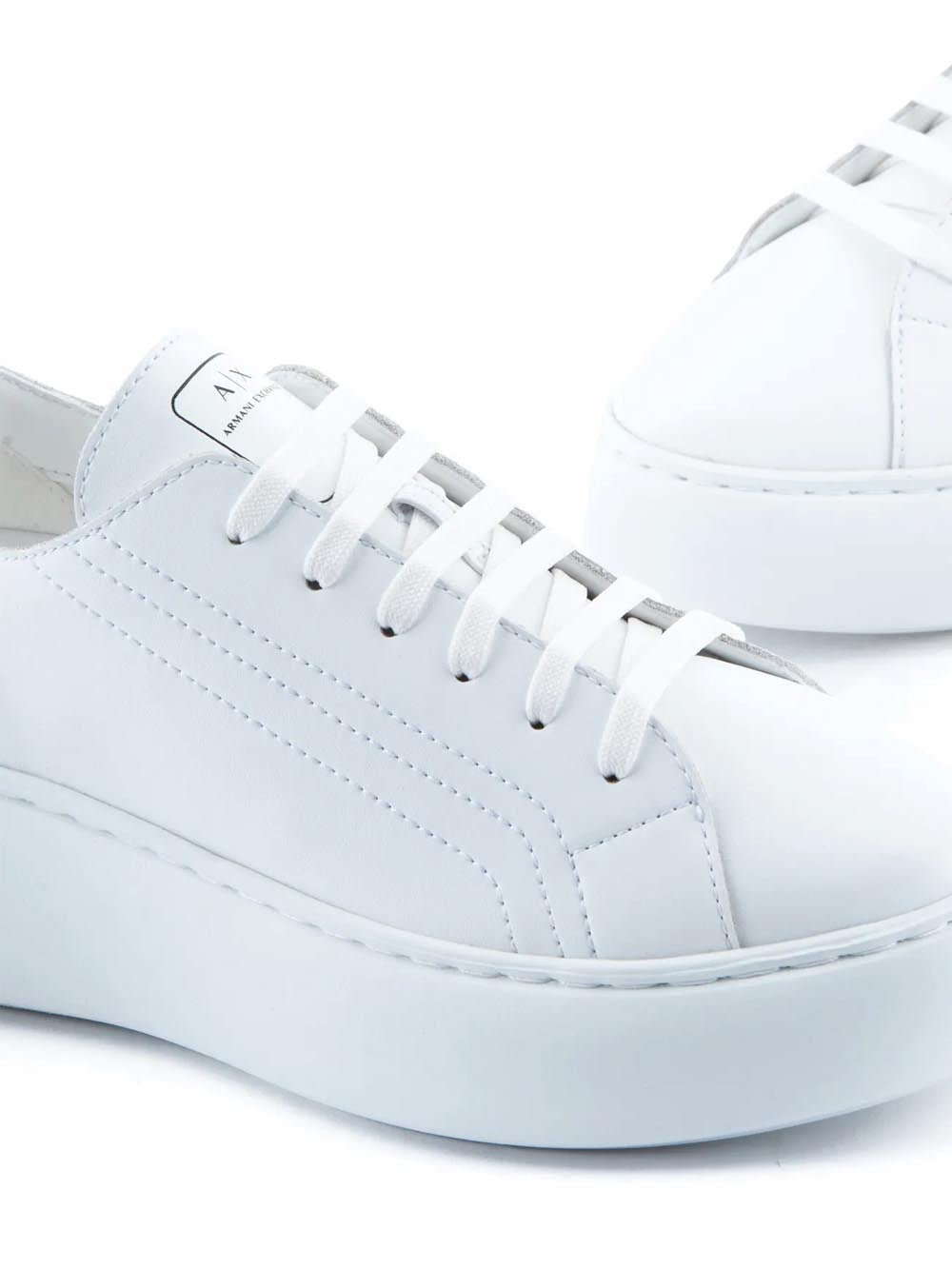 Armani Exchange Sneakers Donna Xdx043 Xcc64 Bianco