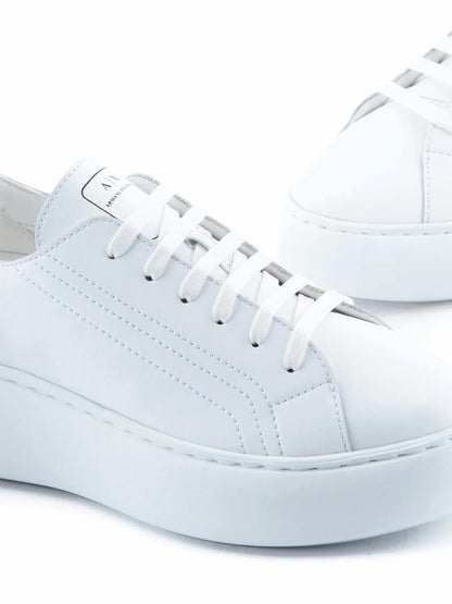 Armani Exchange Sneakers Donna Xdx043 Xcc64 Bianco