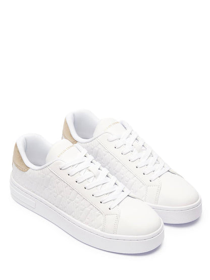 Armani Exchange Sneakers Donna Xdx165 Xv891 Bianco/Oro