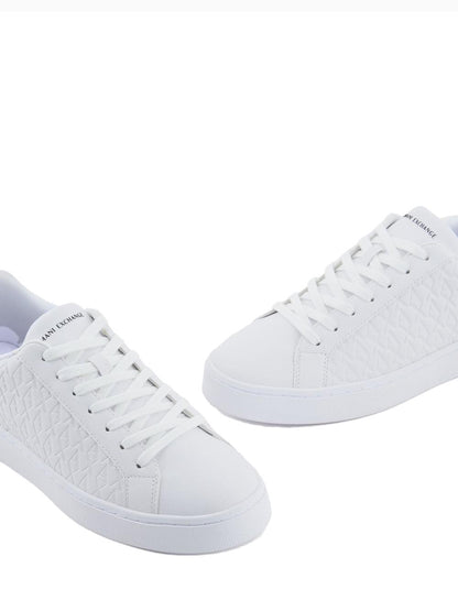 Armani Exchange Sneakers Uomo Xm000140 Af11916 Bianco/nero