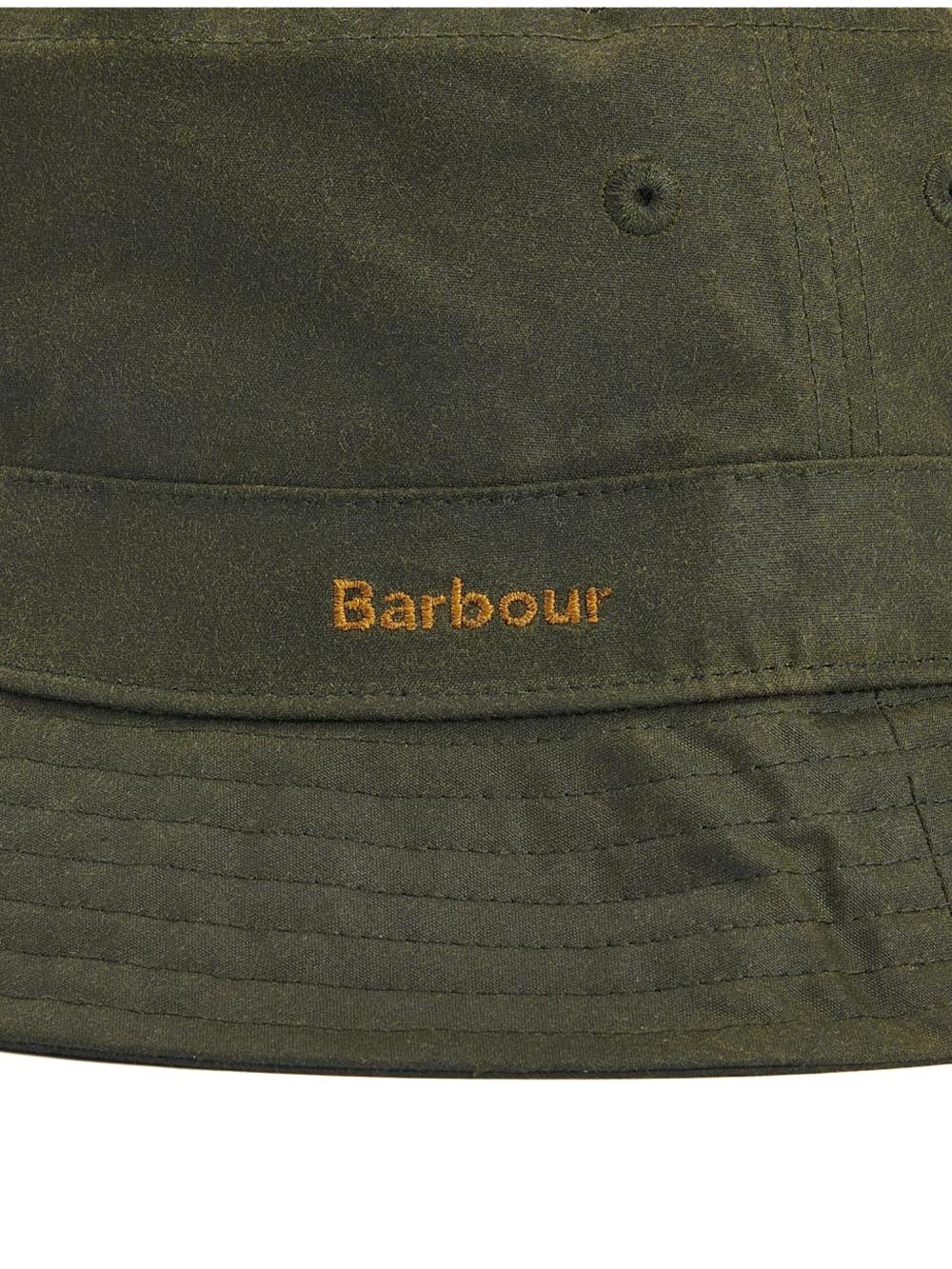 Barbour Cappello Donna Lha0519 Belsay Wax Sports Hat Verde