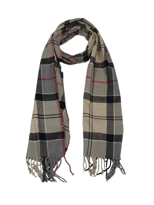 Barbour Sciarpa Uomo Usc0300 Galingale Tartan Scarf Verde