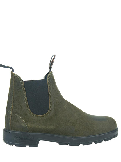 Blundstone Stivaletti Boot Unisex 1615 Dark Olive Waxed Suede Verde