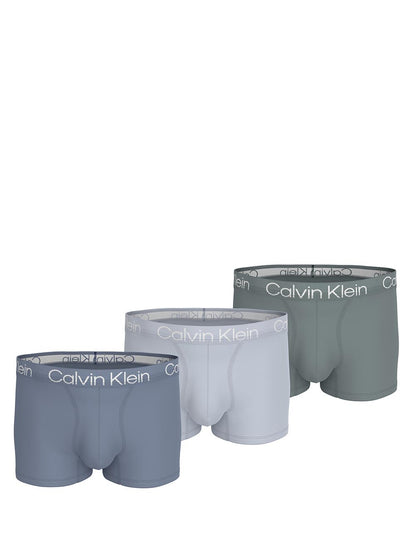 Calvin Klein Boxer Uomo 000nb2970a Blu/Grigio/Celeste