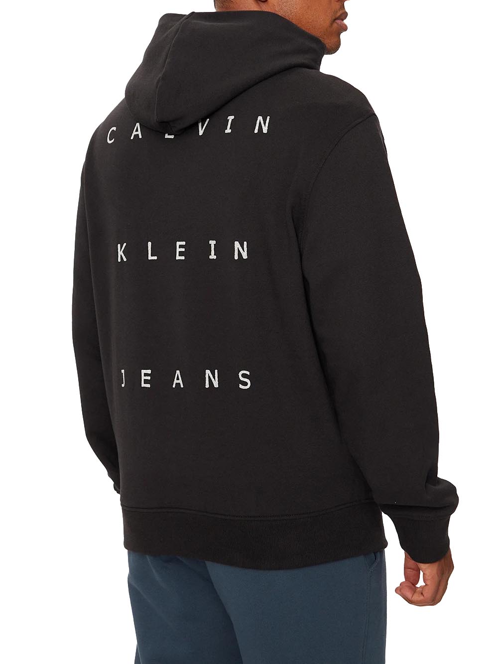 Calvin Klein Felpa Uomo J30j327318 Nero