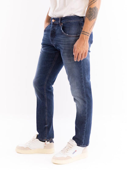 DON THE FULLER Jeans Uomo Yaren Dtfut M2f4011a Scuro