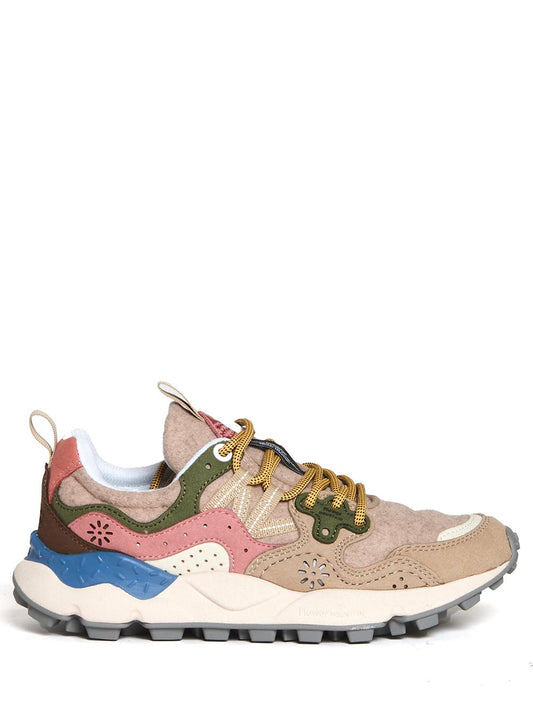 Flower Mountain Sneaker Donna Yamano 3 Woman Kaiso 2018337.02 Beige