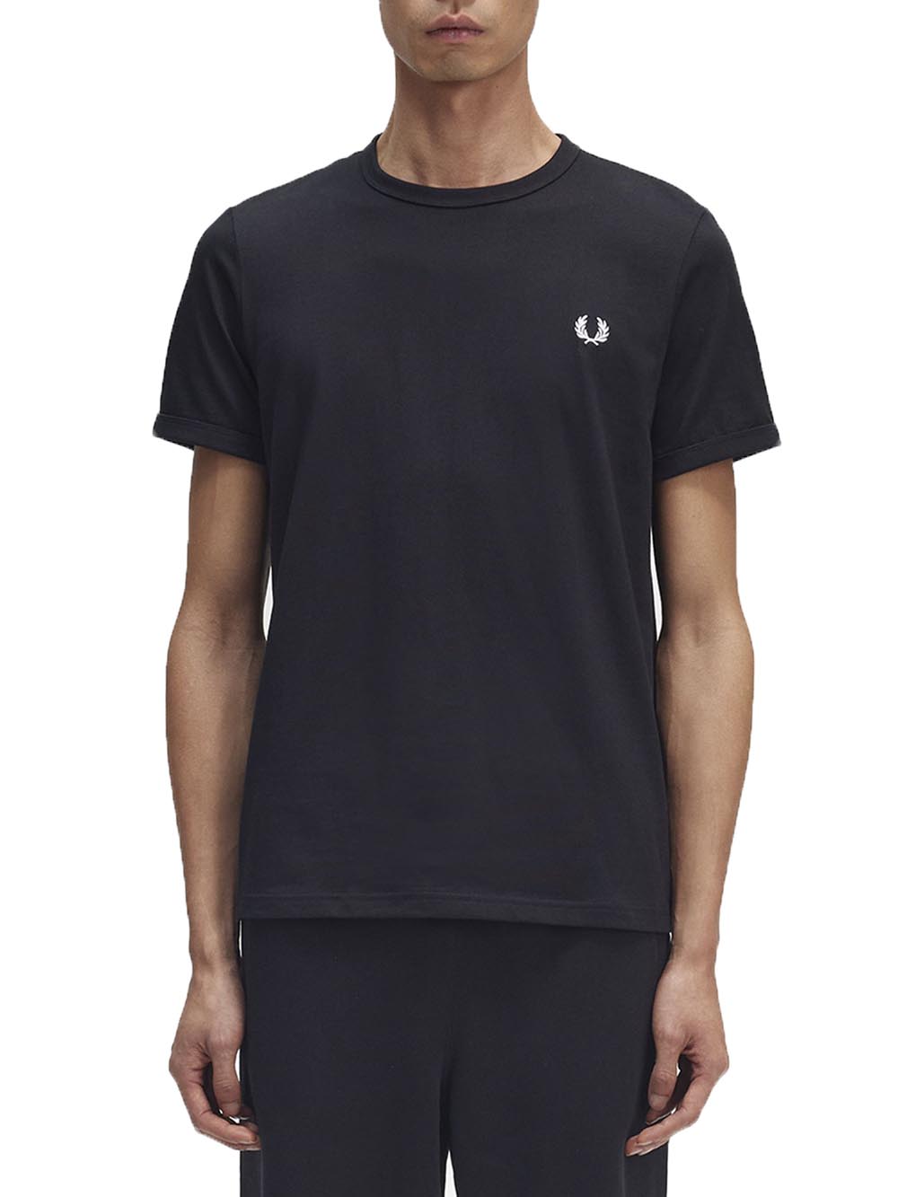 Fred Perry T-shirt Uomo M3519 Nero