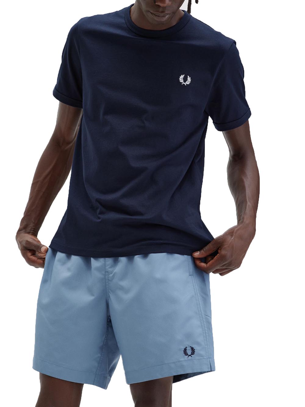 Fred Perry T-shirt Uomo M3519 Blu