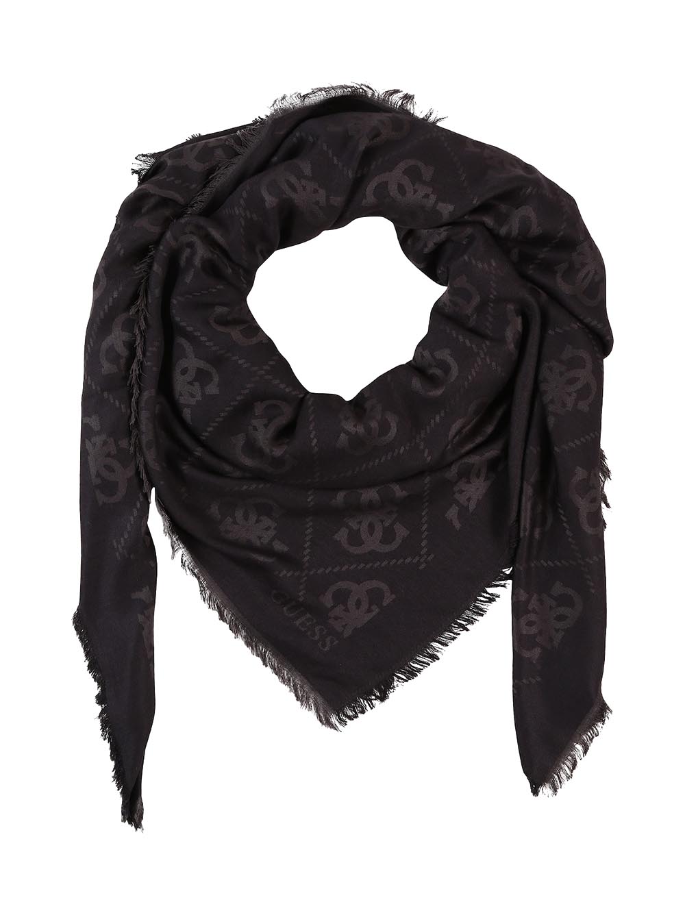 Guess Foulard Donna Aw5111 Vis03 Noelle Kefiah Grigio