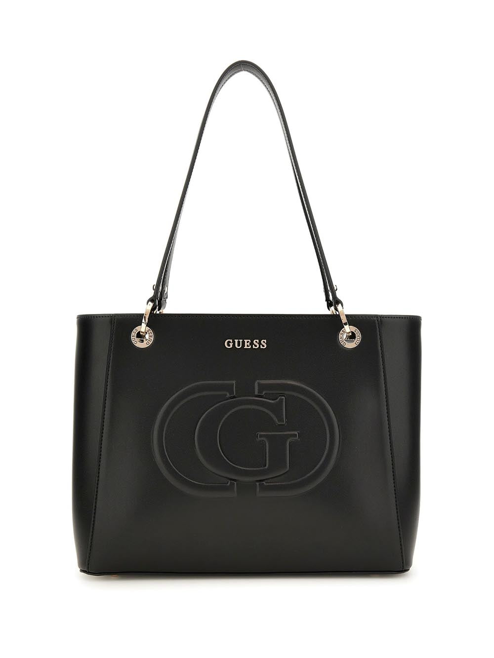 Guess Borsa a Spalla Donna Hwevg9 51325 Eco Mietta Nero