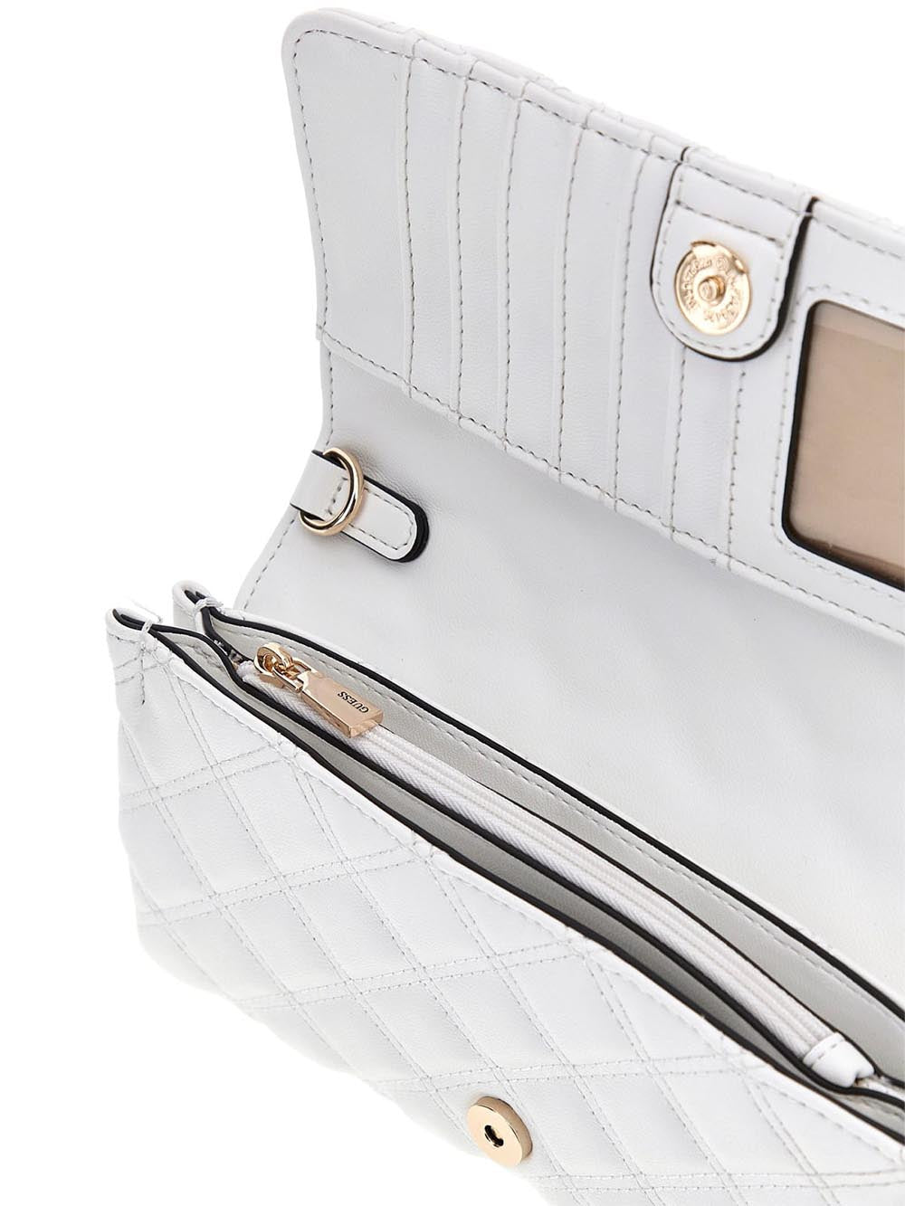 Guess Borsa a Tracolla Donna Hwqg87 48750 Giully Bianco