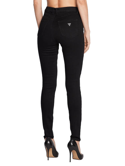 Guess Jeans Donna W2ya46 D4pz1 1981 Skinny Nero