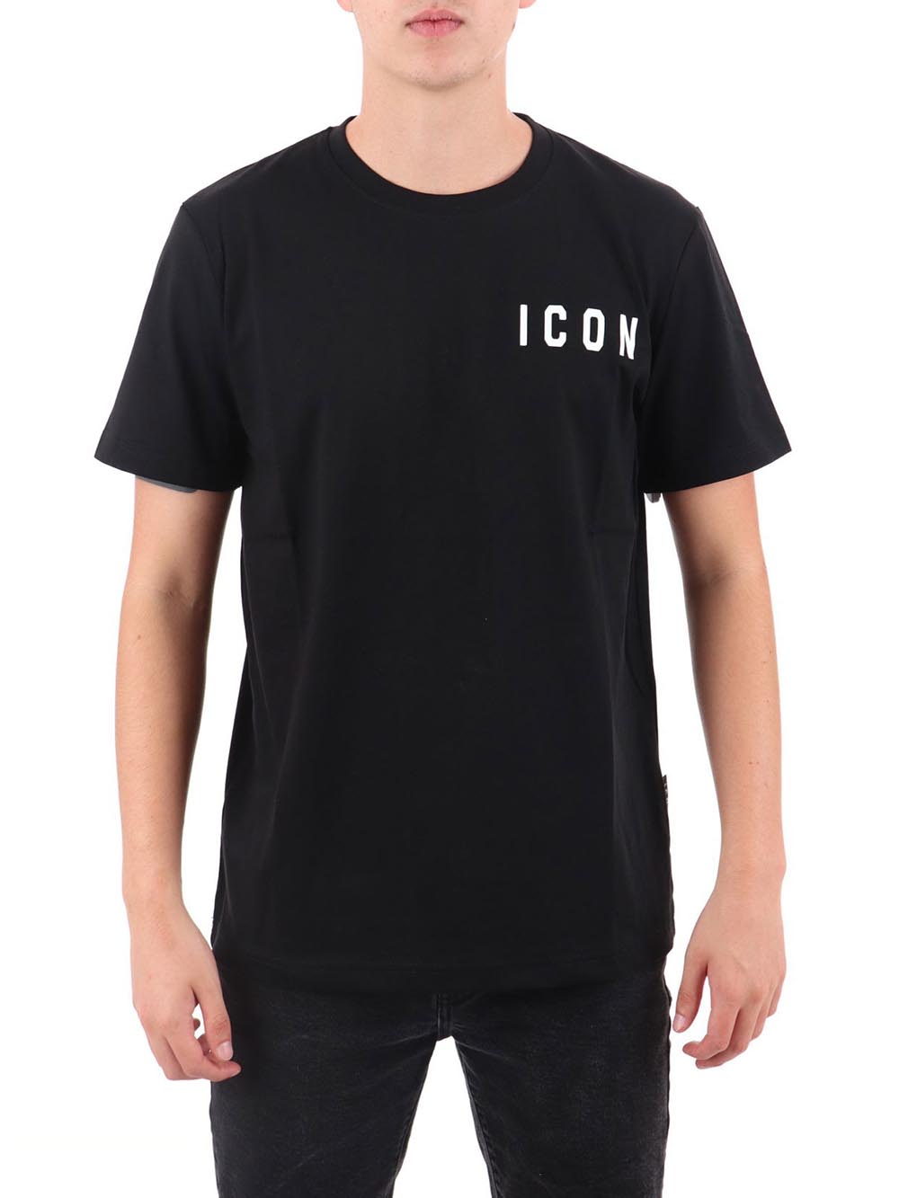 ICON T-shirt Uomo Iu9019t Nero