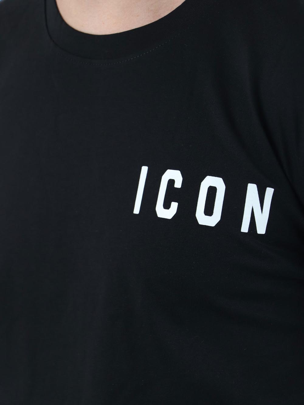 ICON T-shirt Uomo Iu9019t Nero