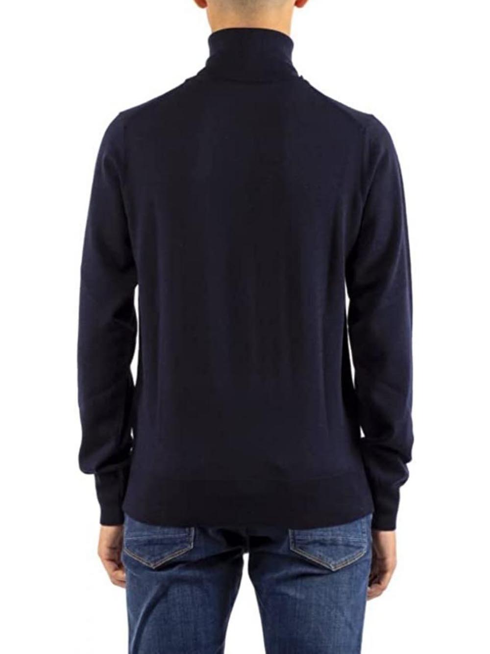 K-Way Pullover Uomo K2113cw Henry Merino Blu