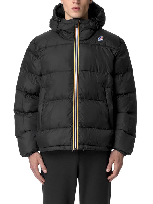 K-Way Giubbino Uomo K3126ww Le Vrai 3.0 Claude Heavy Warm Nero