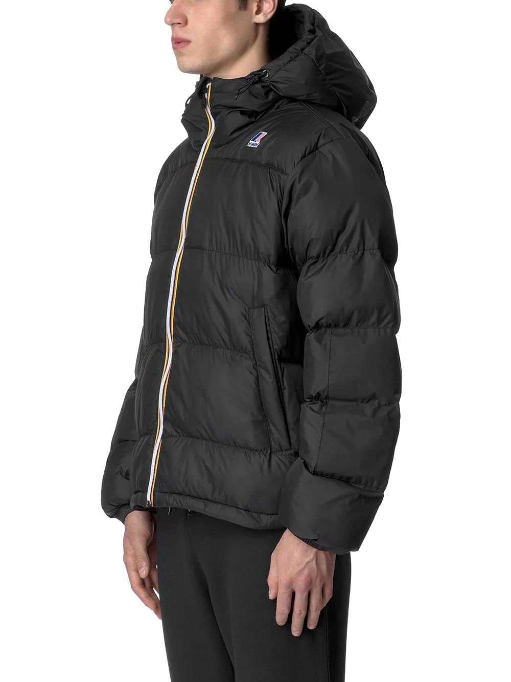 K-Way Giubbino Uomo K3126ww Le Vrai 3.0 Claude Heavy Warm Nero