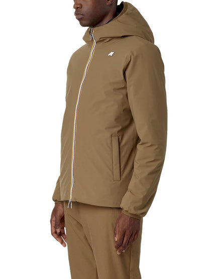 K-Way Giubbino Uomo K6128vw Jack St Warm Double Beige/blu