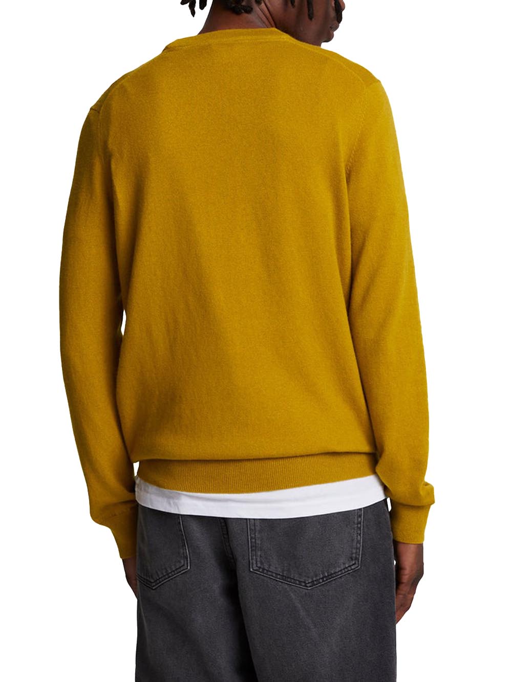 Lyle & Scott Pullover Uomo Kn2110v Giallo ocra