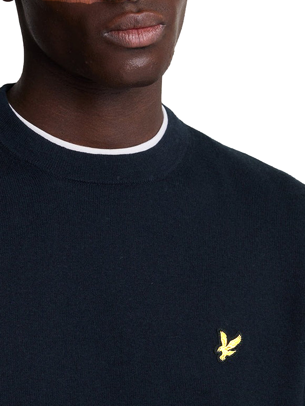 Lyle & Scott Pullover Uomo Kn2110v Blu scuro