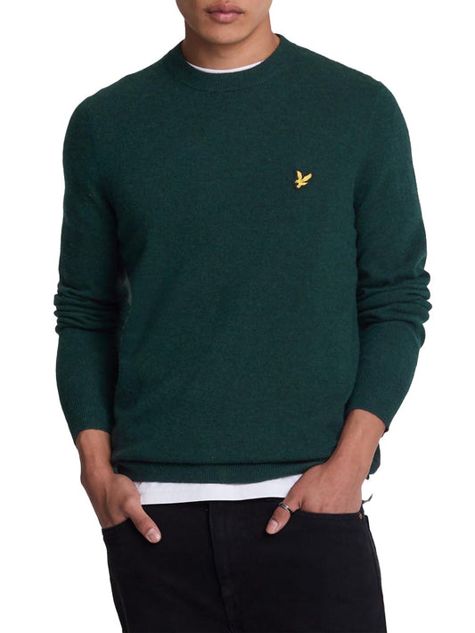 Lyle & Scott Pullover Uomo Kn2114v Verde