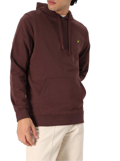 Lyle & Scott Felpa Uomo Ml1139v Marrone