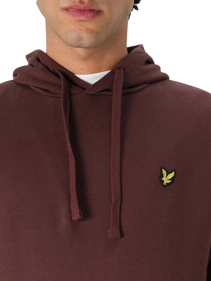 Lyle & Scott Felpa Uomo Ml1139v Marrone