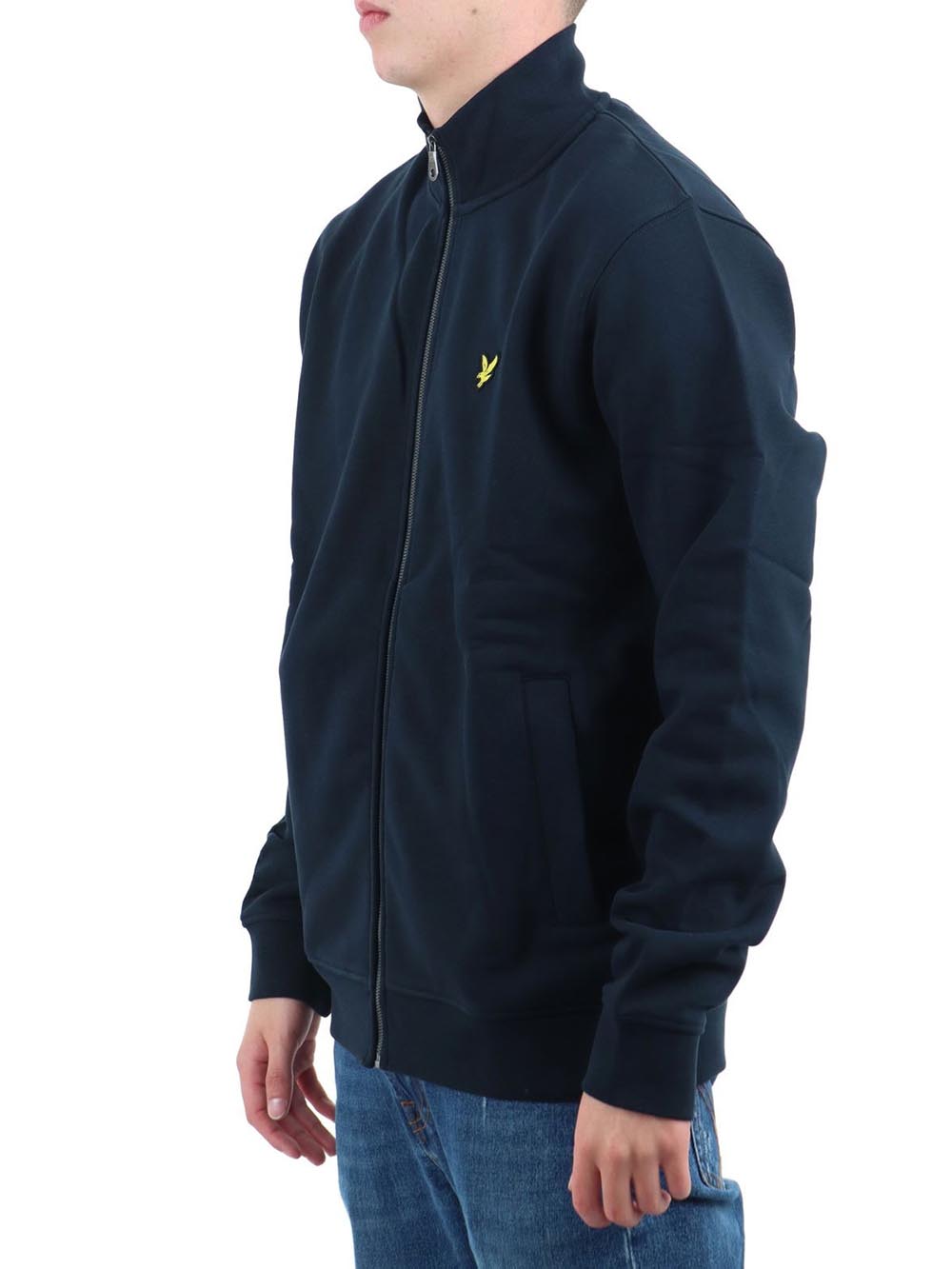 Lyle & Scott Felpa Uomo Ml2148v Blu scuro