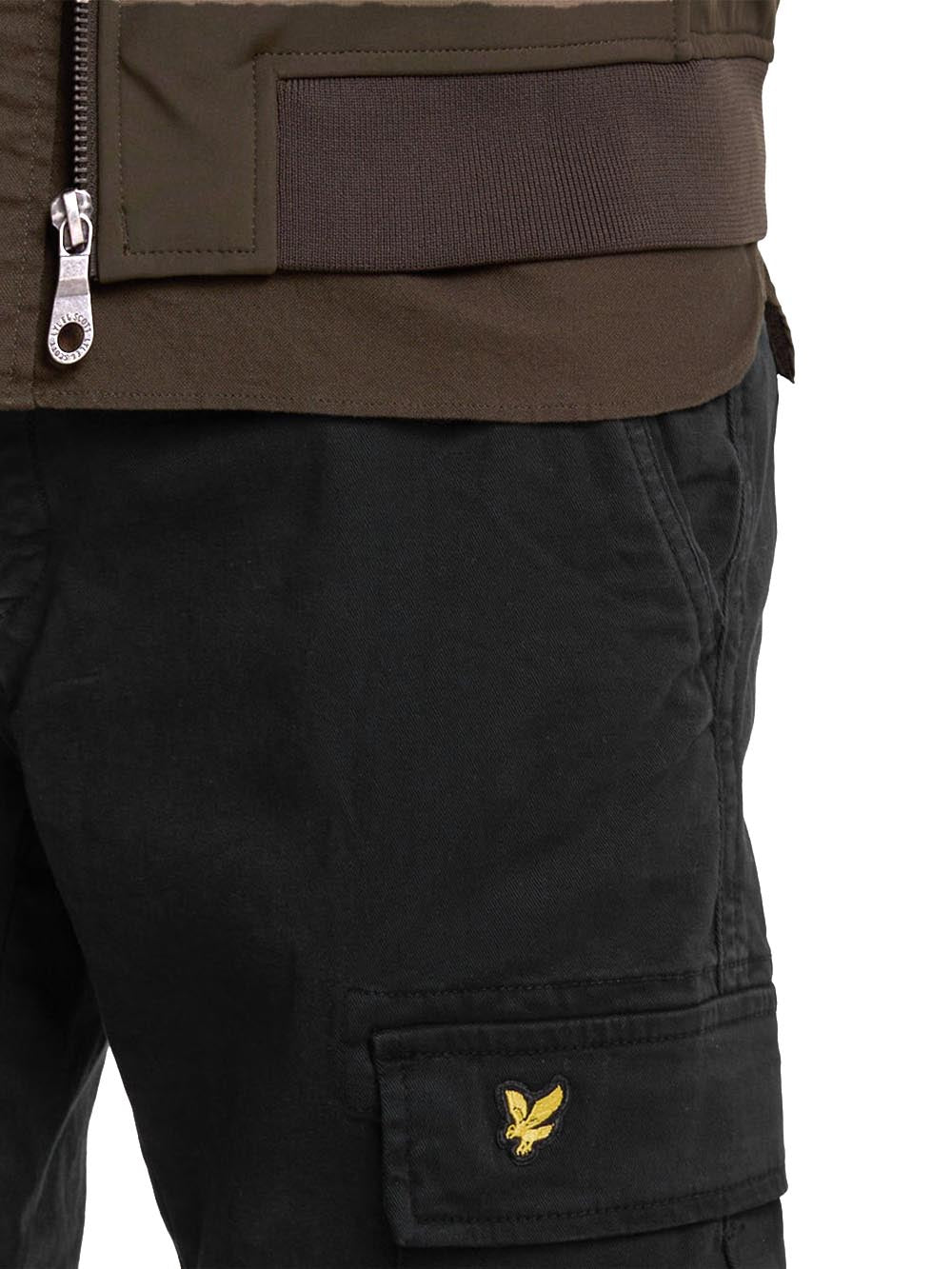 Lyle & Scott Pantalone Uomo Tr2109ita Nero