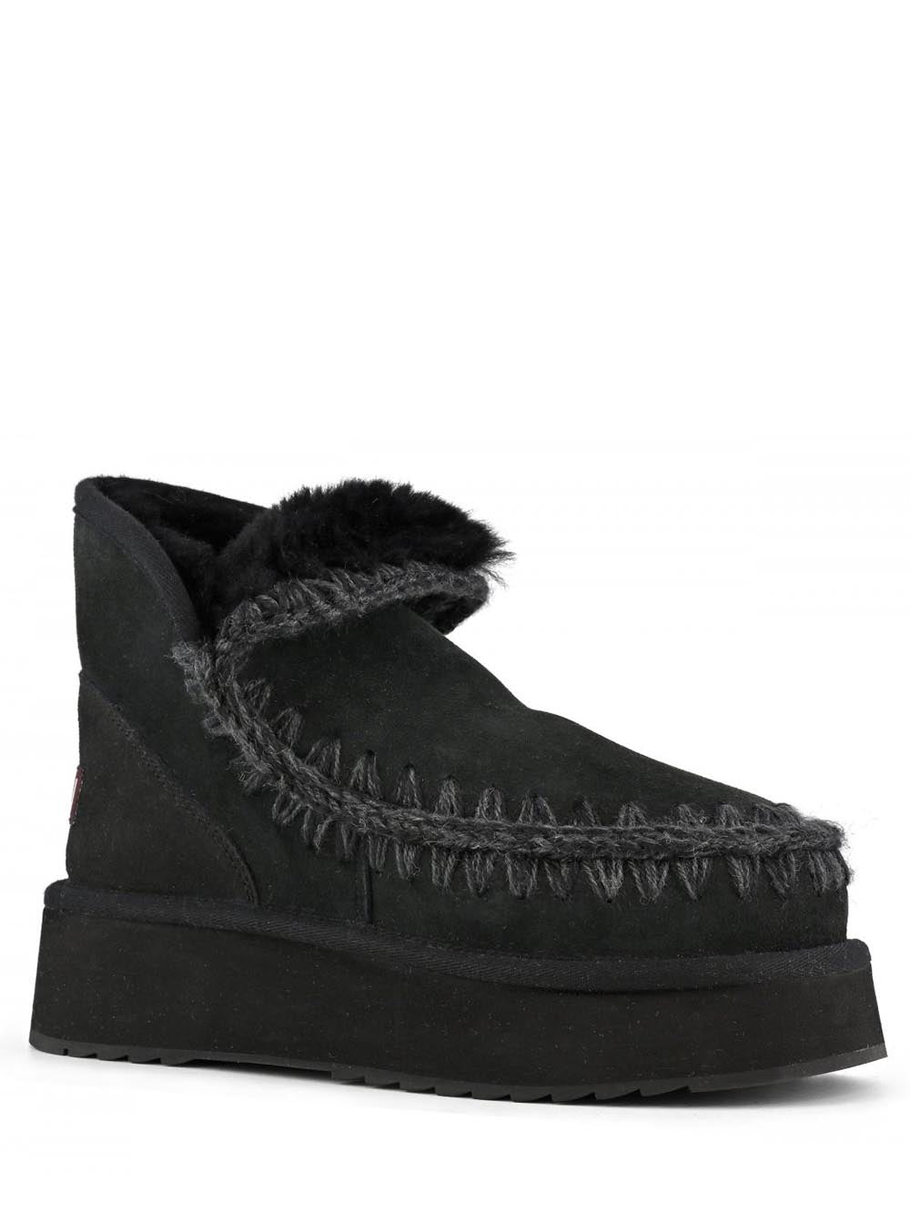 Mou Stivaletti Boot Donna Mini Eskimo Platform Boot 681000a Nero