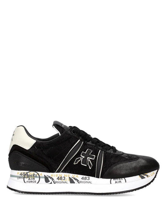 Premiata Sneakers Donna Conny Nero