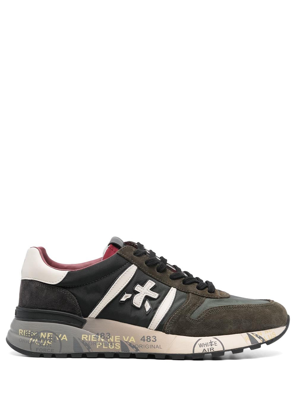 Premiata Sneakers Uomo Lander Marrone