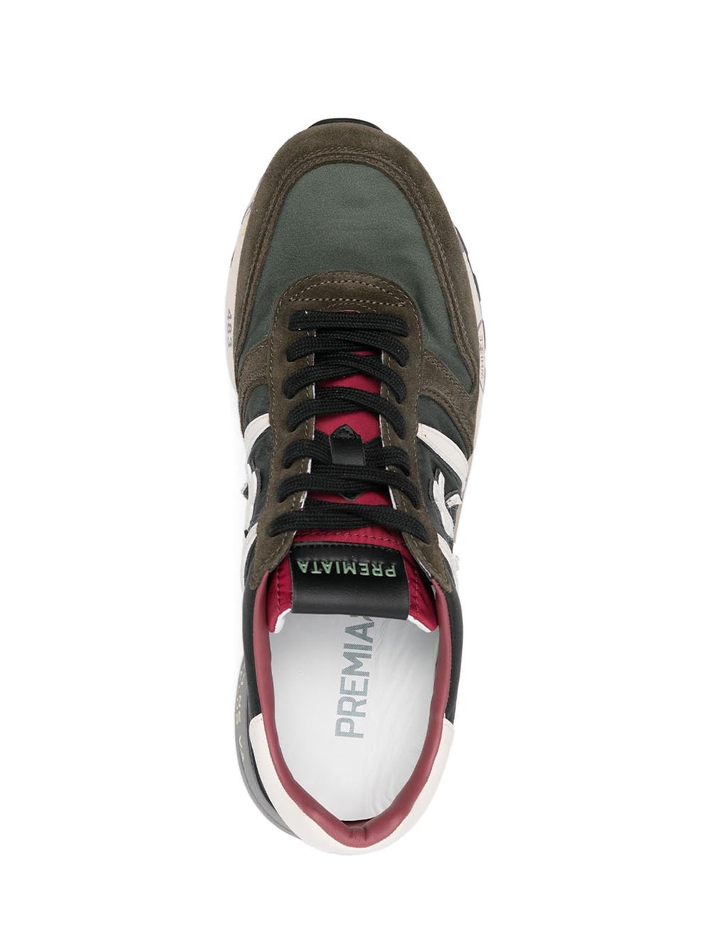 Premiata Sneakers Uomo Lander Marrone