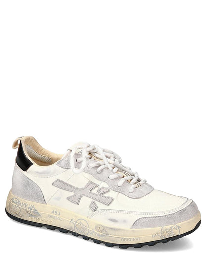 Premiata Sneakers Uomo Nous Bianco grigio