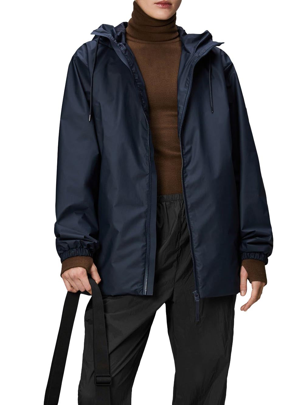 Rains Giubbino Unisex Lohja Jacket W3t1 15770 Blu