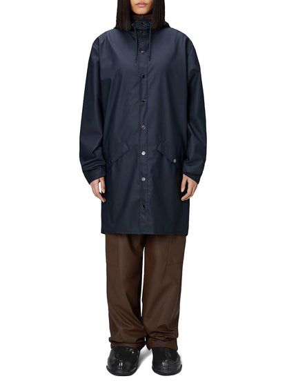 Rains Giubbino Unisex Long Jacket W3 12020 Blu